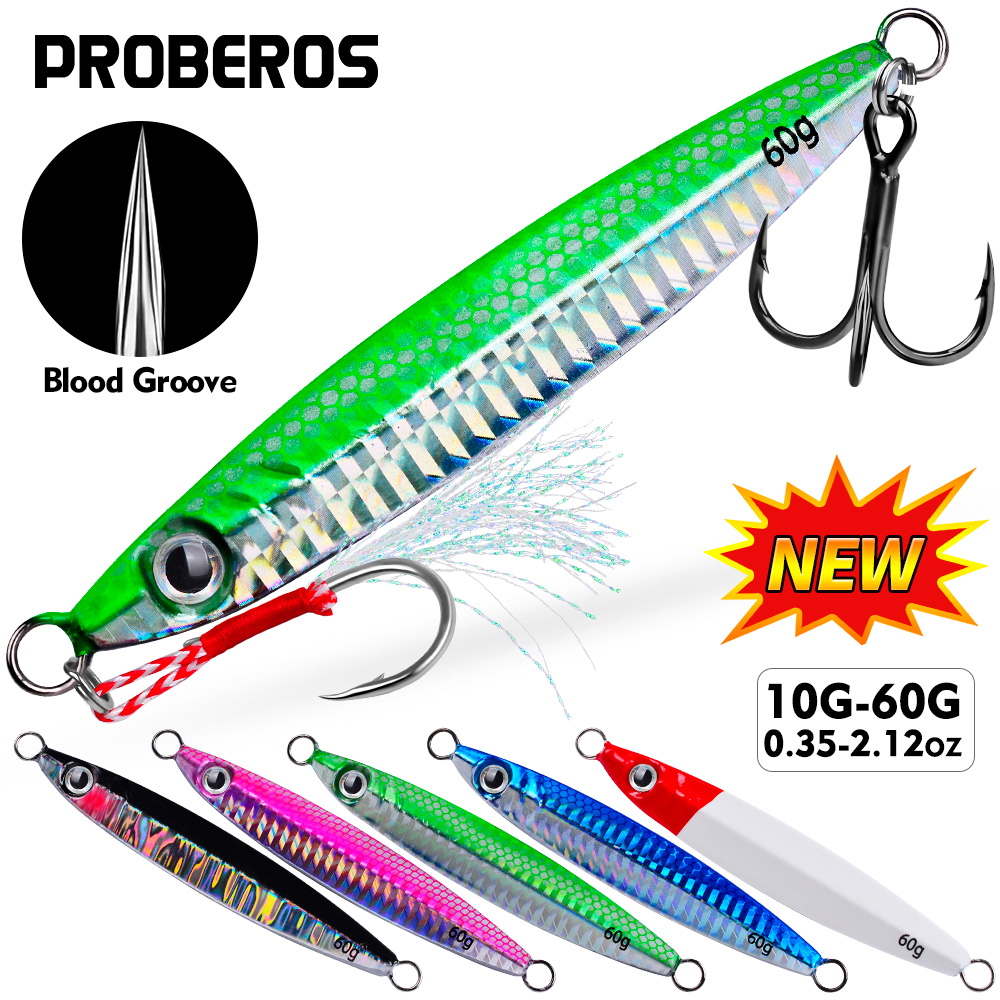 Fishing Lure Spoon - 프로베로스 1개 메탈 캐스트 지그 스푼