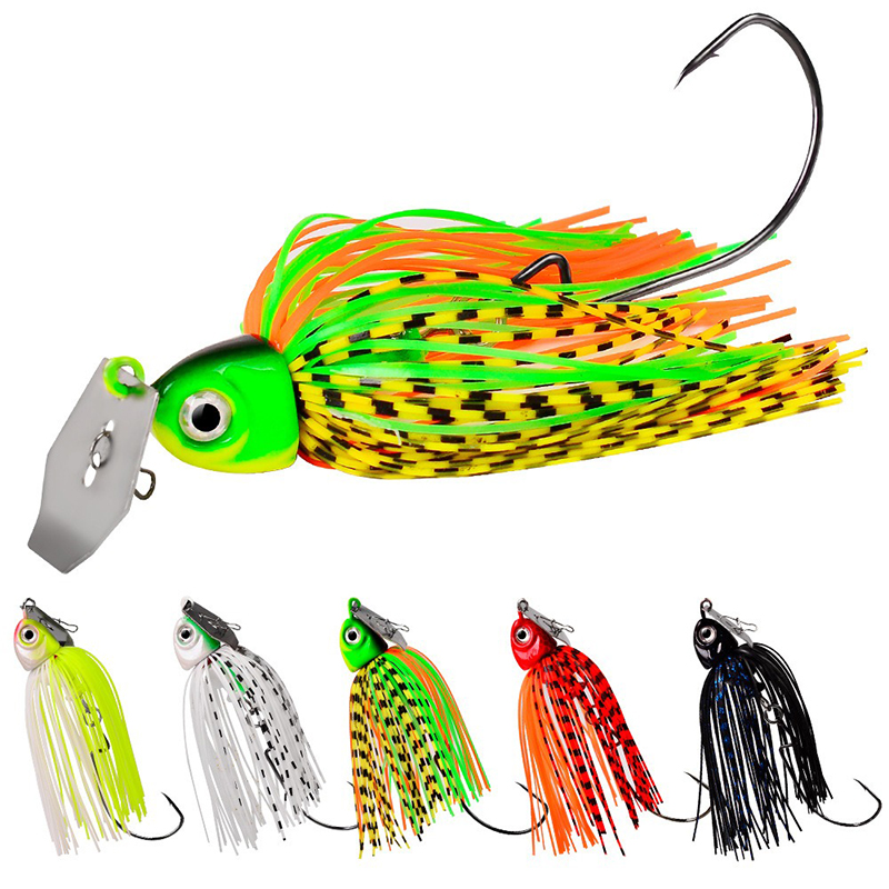 Fishing Lure Buzzbait - 12G/15G/20G/ 차터베이트 스피너베이트 위드리스 낚시 루어