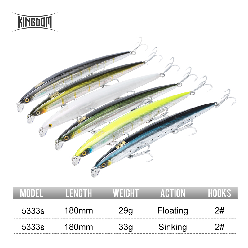 킹덤 이스카 인공 낚시 루어 180mm 29/33g 플 - Fishing Lure Topwater 리뷰 및 가격