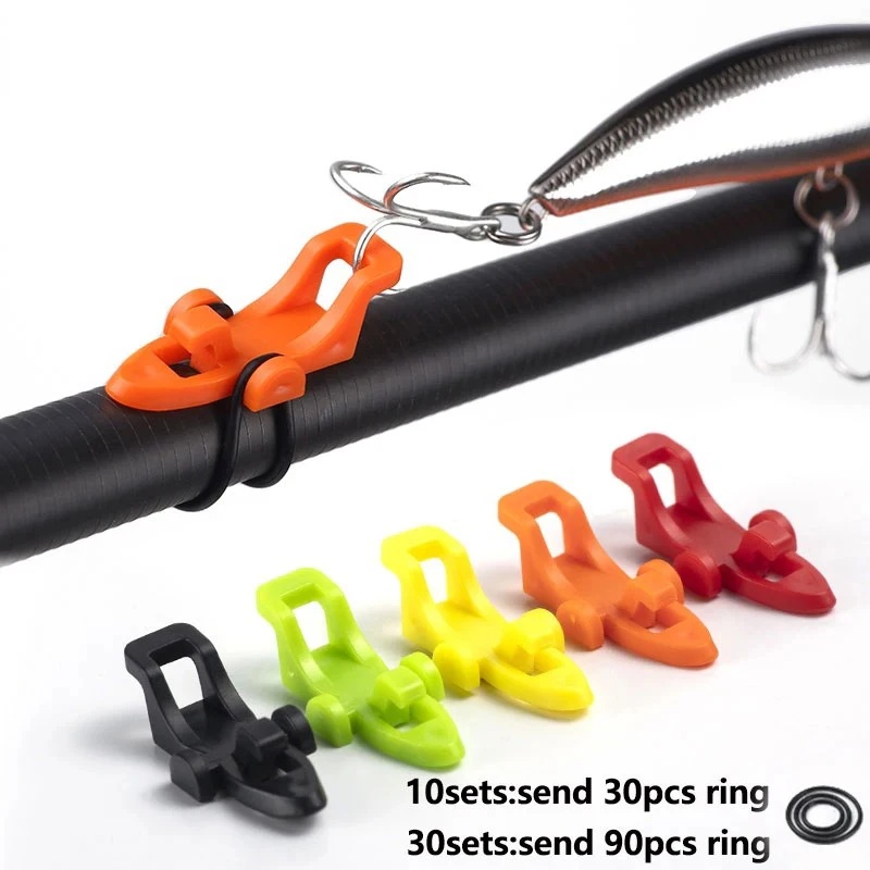 10/20/30pcs 낚싯대 후크 키퍼 루어 베이트 홀 - Fishing Lure Jig 리뷰 및 가격