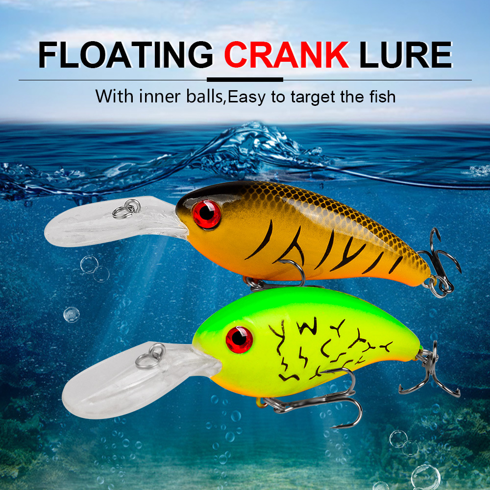 크랭크베이트 낚시 미끼 바다 트롤링 미노우 인공 하드  - Fishing Lure Crankbait 리뷰 및 가격