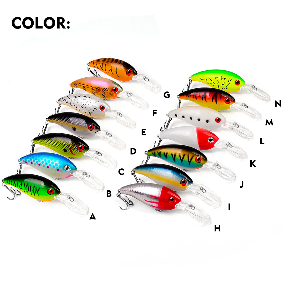 크랭크베이트 낚시 미끼 바다 트롤링 미노우 인공 하드  - Fishing Lure Crankbait 리뷰 및 가격