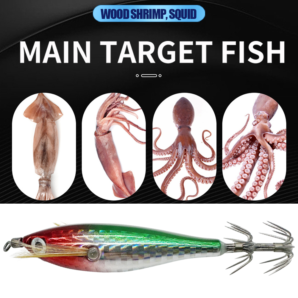 빛나는 낚시 미끼 문어 갑오징어 낚시 미끼 오징어 훅  - Fishing Lure Jig 리뷰 및 가격