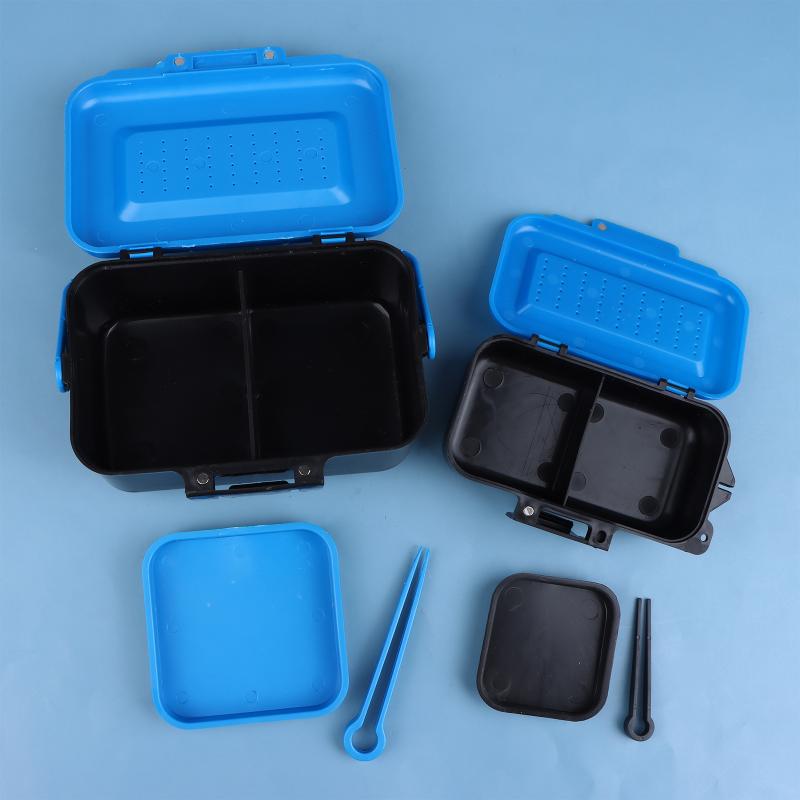 휴대용 낚시 미끼 보관함, 라이브 지렁이 보관용 케이스 - Fishing Lure Box 리뷰 및 가격