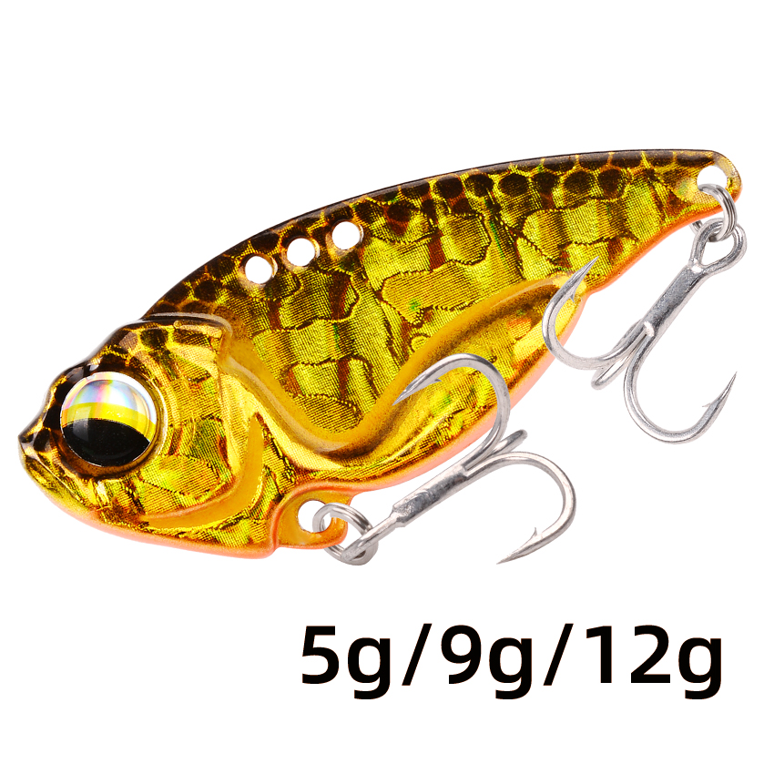 VIB 스푼 낚시 미끼 5g 9g 12g 금속 회 전자 - Fishing Lure Spoon 리뷰 및 가격