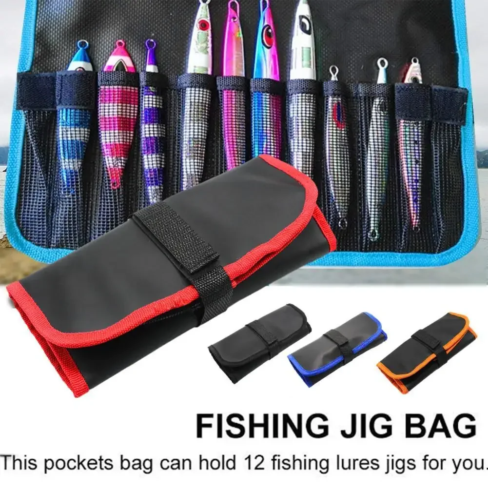 낚시 미끼 가방 12 슬롯 낚시 가방 미끼 주최자 미끼 - Fishing Lure Jig 리뷰 및 가격