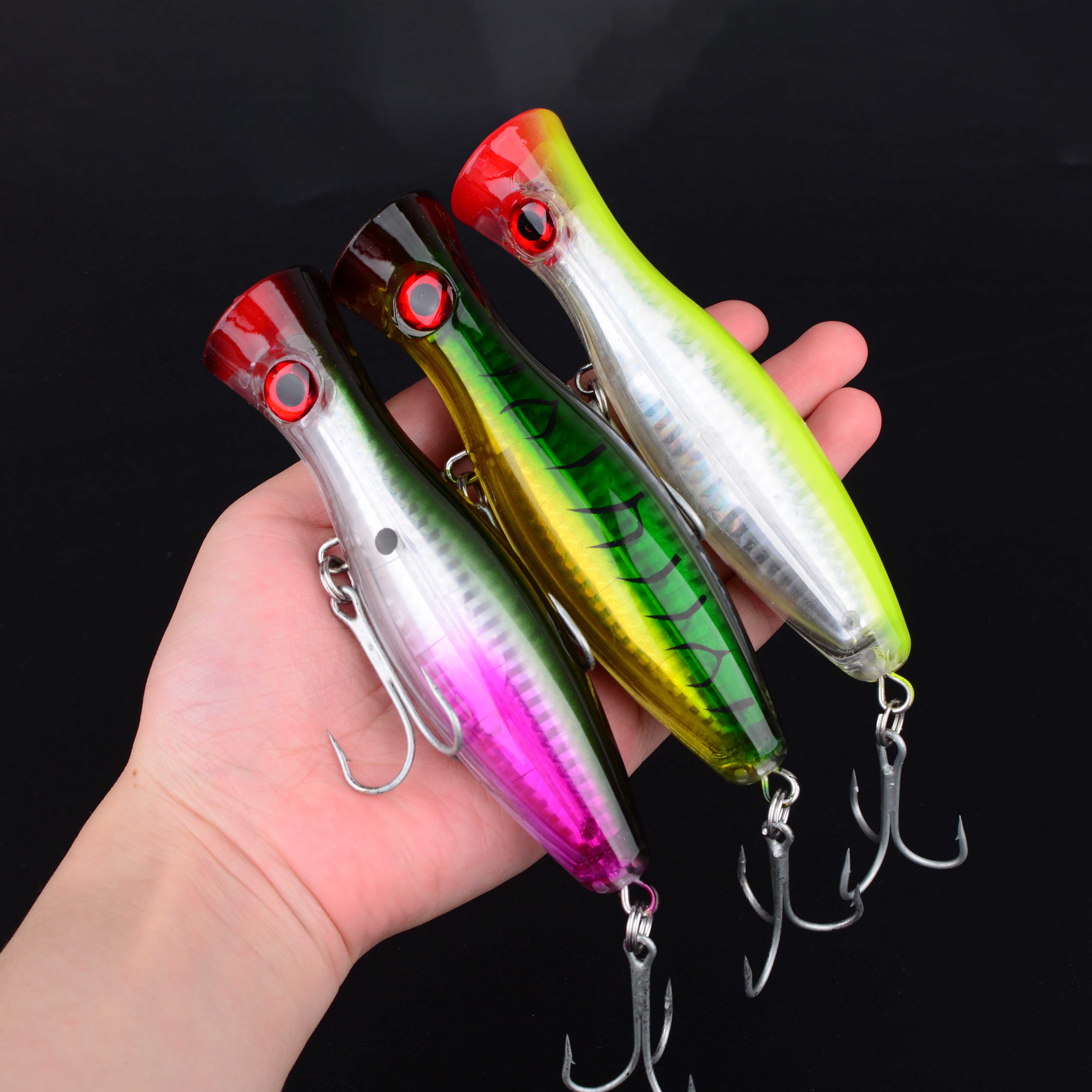 1개 13CM 42g 대형 포퍼 플로팅 워블러 낚시 루 - Fishing Lure Topwater 리뷰 및 가격