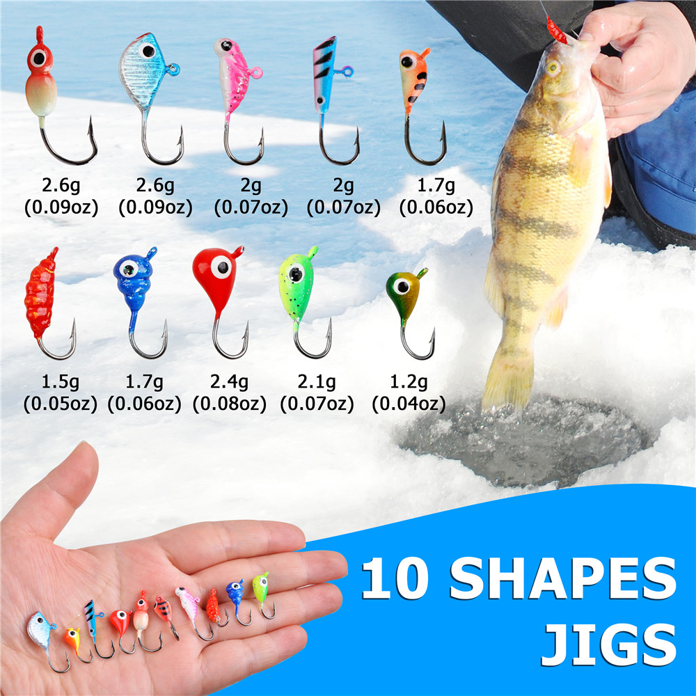 미니 얼음 낚싯대 콤보, 휴대용 포켓 얼음 낚싯대, 텔 - Fishing Lure Jig 리뷰 및 가격